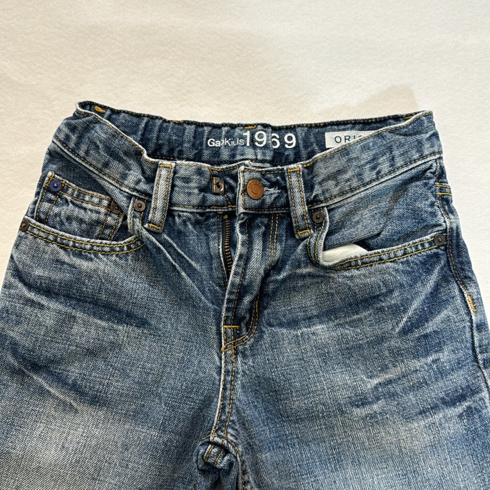 Gap Kids 1969 Orignal Jeans, size 8 slim, adjustable waist